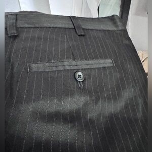 Kenneth Cole Dark Pinstripe Dress Pants
